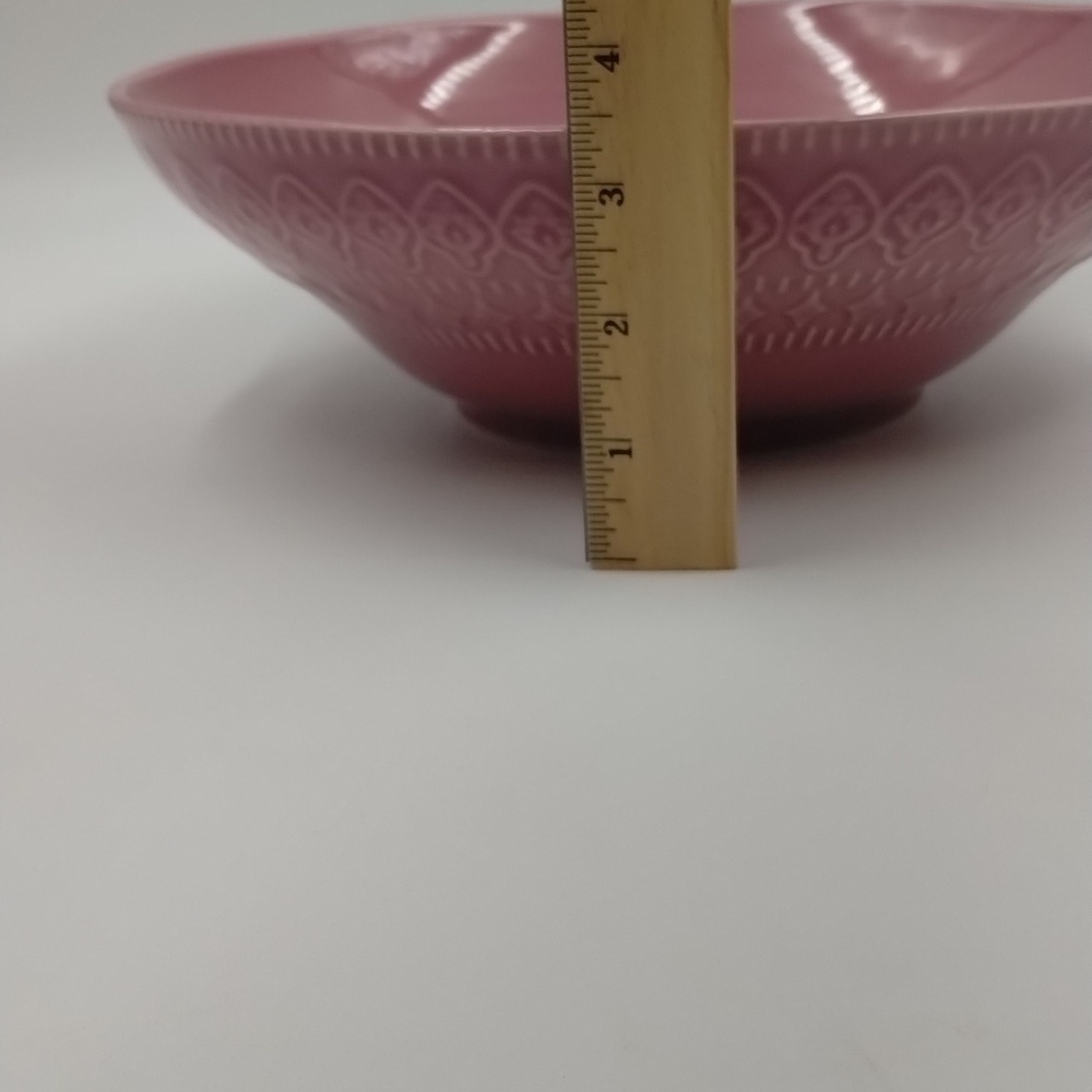 IKEA Mauve Pink 12" Serving Bowl - Picture 5 of 7